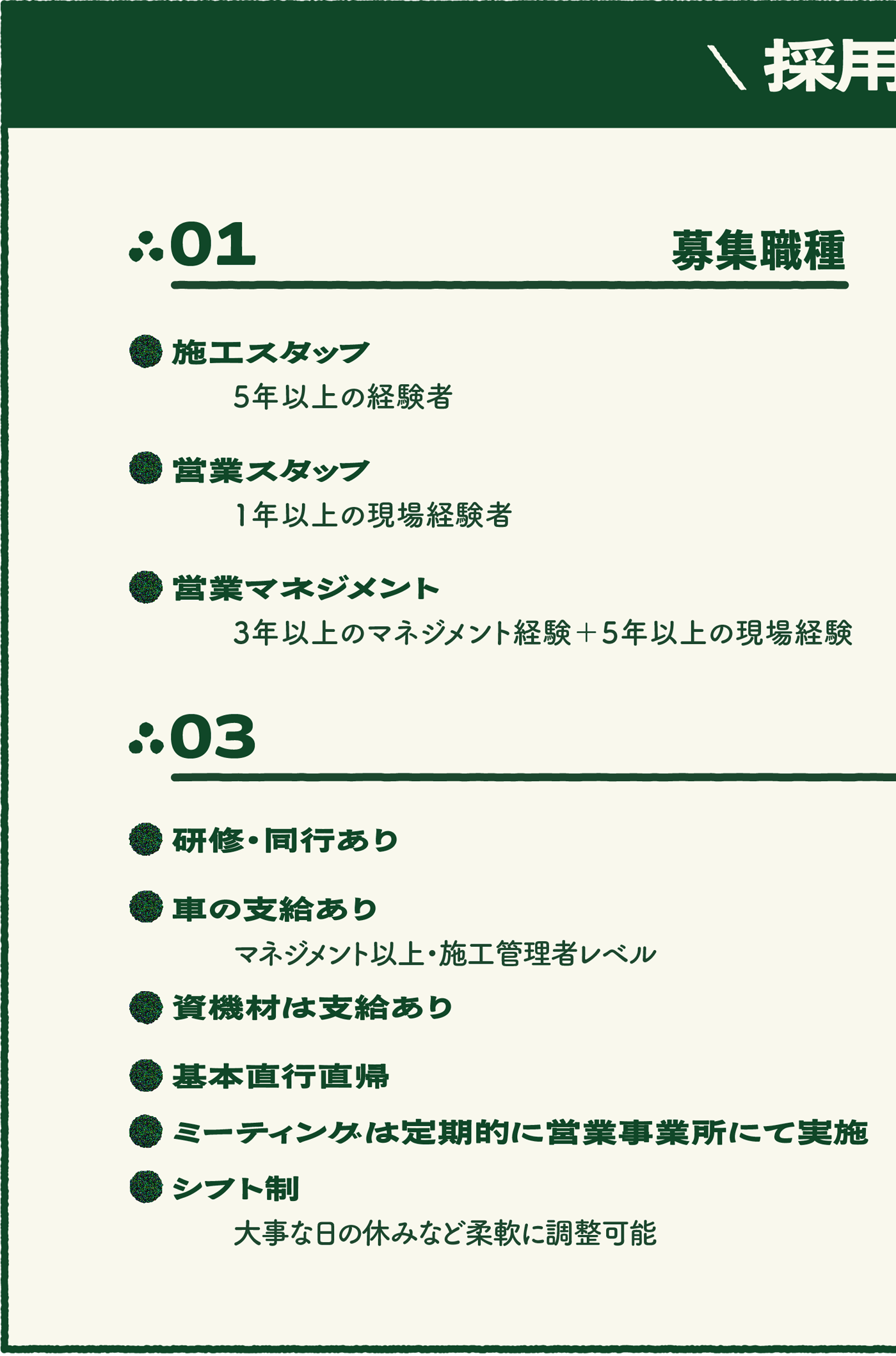 採用