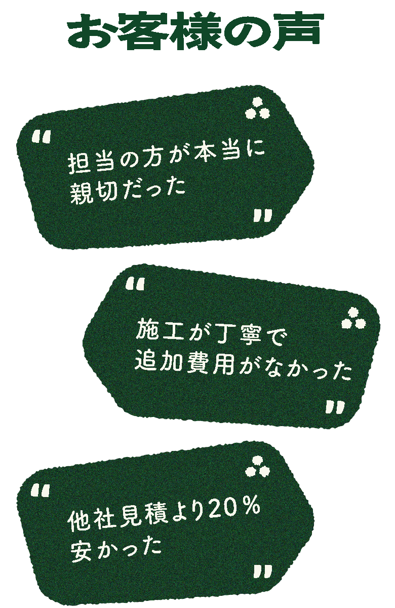 お客様の声